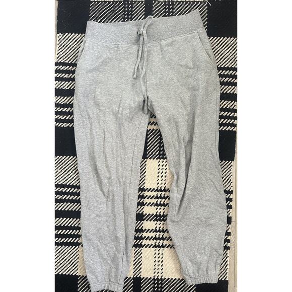 True Religion Jogger Sweatpants Men's M Gray Fleece Logo Graphic Elastic Waist - Picture 6 of 7